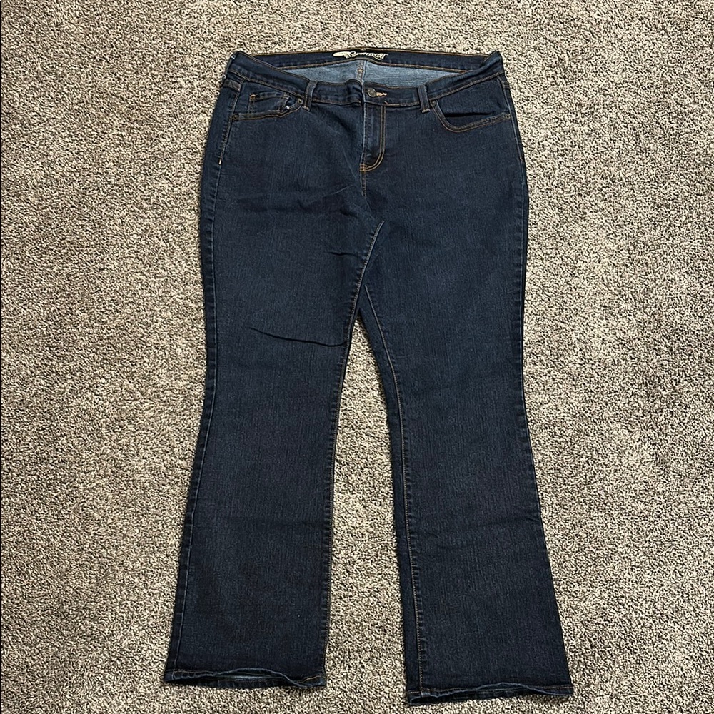 Women's Dark Blue Jeans